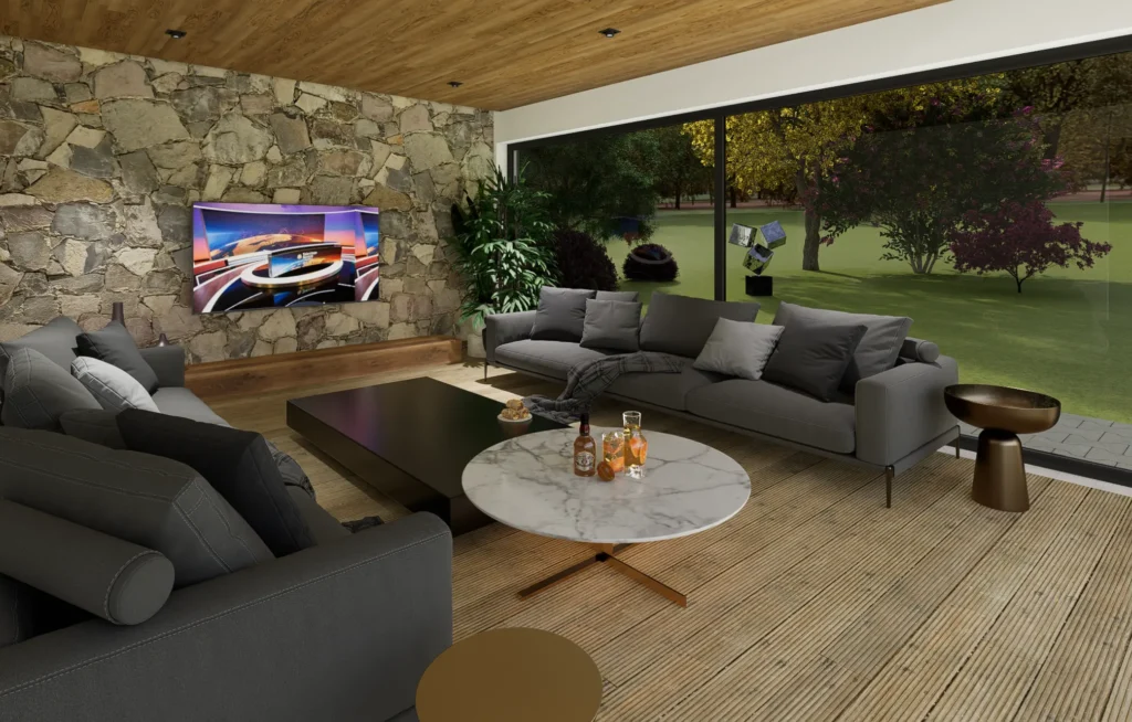 lounge rodinného domu